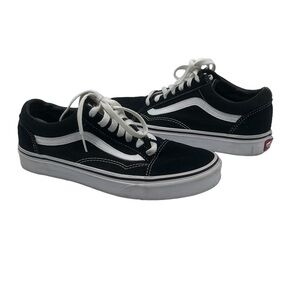 Vans Men's Black Suede Old Skool Skate Shoes Size 5.5 (7 Women's)